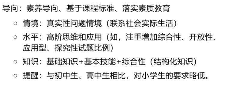 逄凌晖：基于课程标准   指向核心素养--考试命题的实践与思考 第 17 张