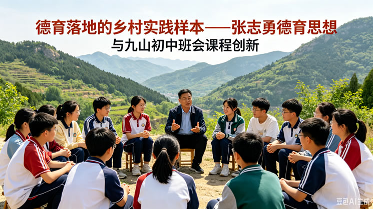 德育落地的乡村实践样本——张志勇德育思想与九山初中班会课程创新